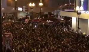 VIDEO: Thousands sing Purple Rain in downtown Minneapolis