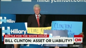 Bill Clinton: asset or liability for Hillary on the campaign trail?