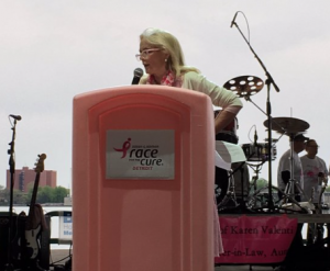 Celebs, politicians turn out for the Susan G. Komen Race for the Cure at Chene Park