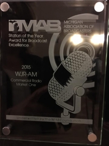 WJR sweeps MAB Awards, wins prestigious “Station of the Year”