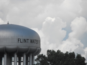 flint-water-tower