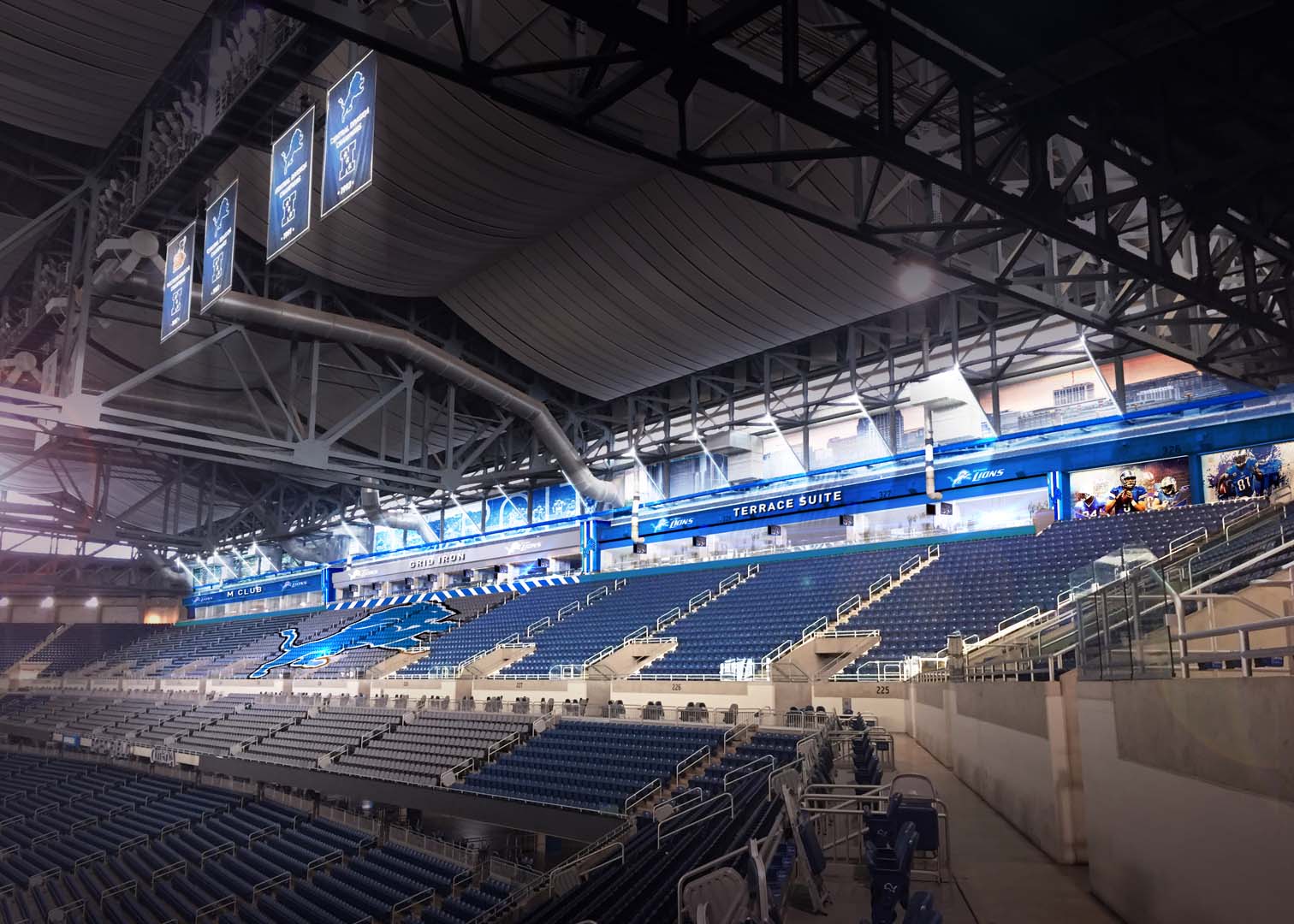 Lions announce major upgrades coming to Ford Field