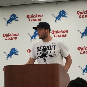 Matthew Stafford says he ‘would love to’ be with Lions for the long term
