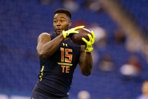 With second fourth-round pick, Lions draft Toledo tight end Michael Roberts