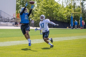 Lions rookie WR Kenny Golladay continues to impress in OTAs