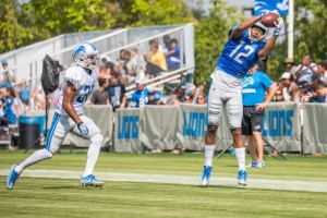 Lions rookie WR Noel Thomas looking to ‘showcase’ his strengths at training camp