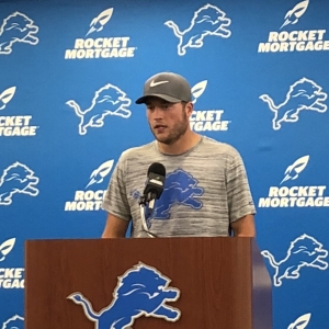 Matthew Stafford is out to prove himself right, not prove everybody wrong