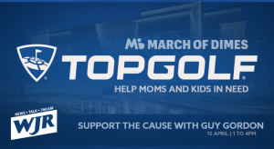 WJR EVENTS | TOP GOLF WITH THE MARCH OF DIMES
