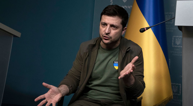 Zelenskyy Pleads with US Lawmakers for Assistance in Defending the Skies Over Ukraine