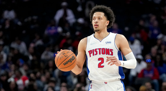 Cade Cunningham Named to Kia NBA All-Rookie First Team