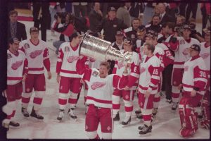 Detroit Red Wings win The Stanley Cup during Game 4 against the Philadelphia Flyers at Joe Louis Arena. Photo: File Photo, Detroit Free Press, USA Today Network