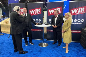 September 16, 2022 ~ Bridgestone Americas President David Colletti, Huntington Bank Chairman, President and Chief Executive Officer Steve Steinour, and Michigan Congresswoman Debbie Dingell.