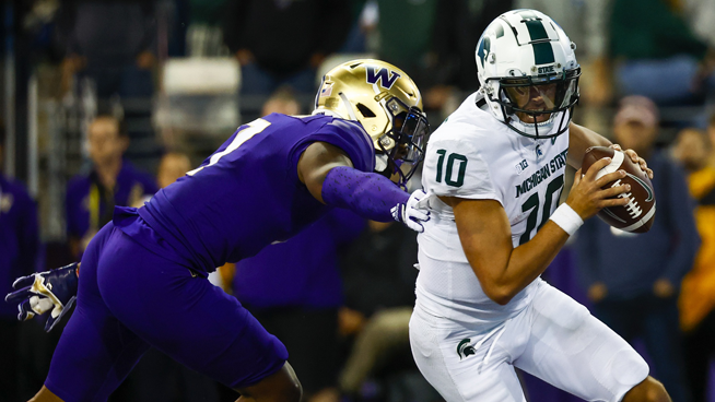 Spartans Take Humbling Loss Against Washington Huskies