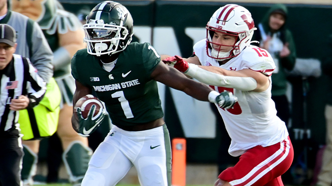 Spartans Keep Bowl Hopes Alive with Double Overtime Win over Wisconsin
