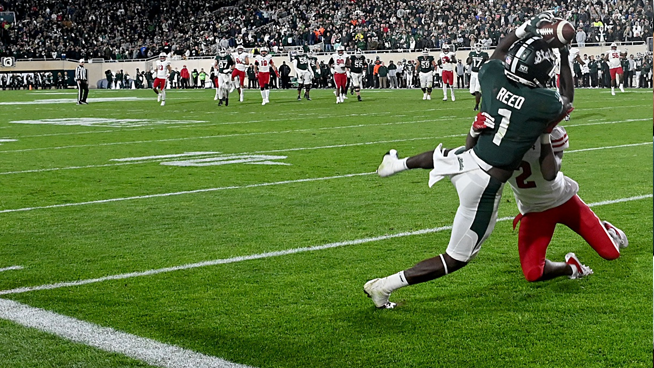 Spartans Keep Bowl Hopes Alive with Double Overtime Win over Wisconsin