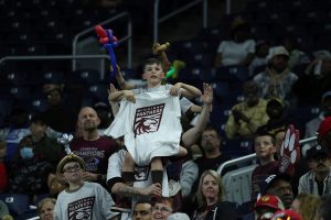 April 30, 2023 ~ Michigan Panthers fans cheer during the team’s first home game of the season at Ford Field. Photo: Kirthmon F. Dozier ~ USA TODAY NETWORK