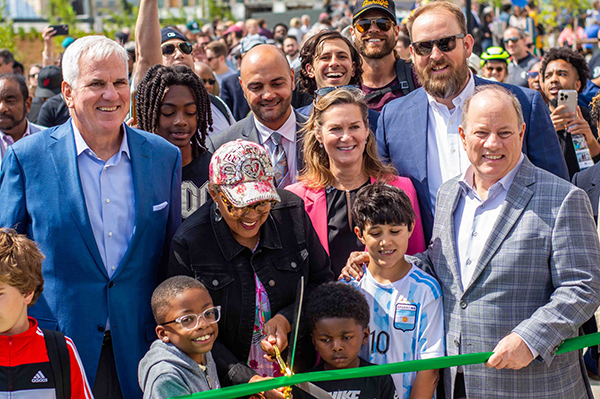 Southwest Greenway in Detroit Opens to the Public