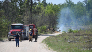 Northern Michigan Wildfire Fueled by Drought Conditions Scorches Over 2,400 Acres