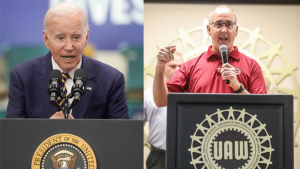 UAW President “Shocked” by Biden’s Comments that A Strike is Unlikely as Sept. 14 Contract Deadline Approaches