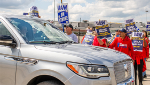 Hundreds of UAW Members Strike at Ford’s Michigan Assembly Plant