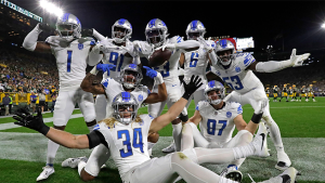 Lions Claim First Place in the NFC North After Sweeping the Packers
