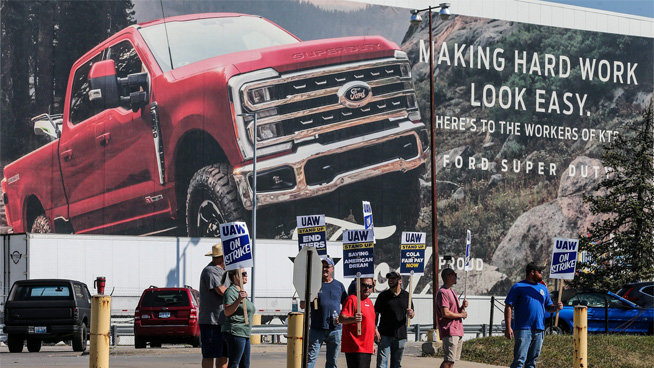 UAW Launches 8,700-Member Strike At Ford’s Largest Plant