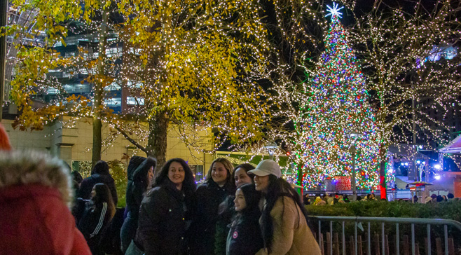 PHOTOS: Scenes From the 20th Annual Detroit Tree Lighting