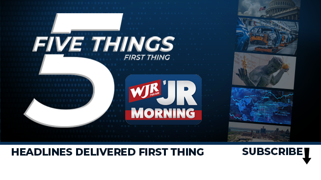 ‘JR MORNING | FIVE THINGS FIRST THING