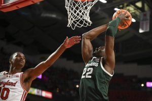 NCAA Basketball: Michigan State at Maryland