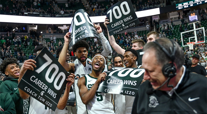 Michigan State Defeats Michigan to Get Tom Izzo’s 700th Win