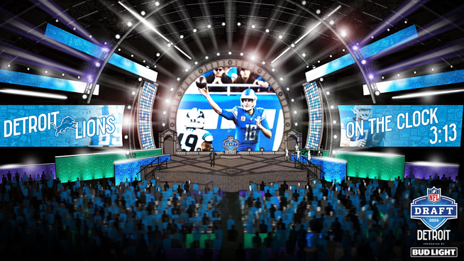 Detroit NFL Draft Footprint and Artist Renderings Released