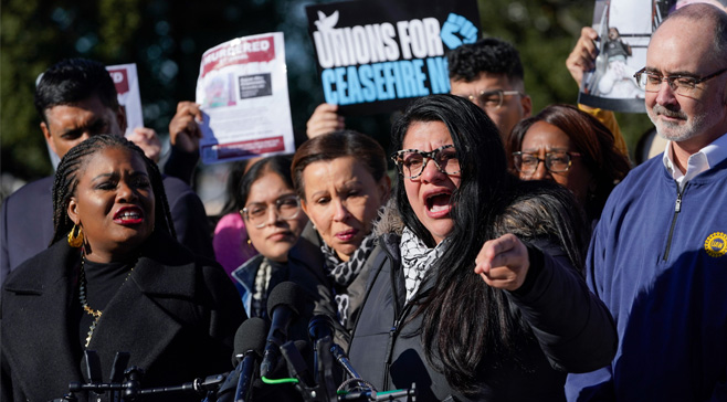 Rep. Rashida Tlaib Encourages Michiganders to Vote ‘Uncommitted’ Against Biden in State’s Primary