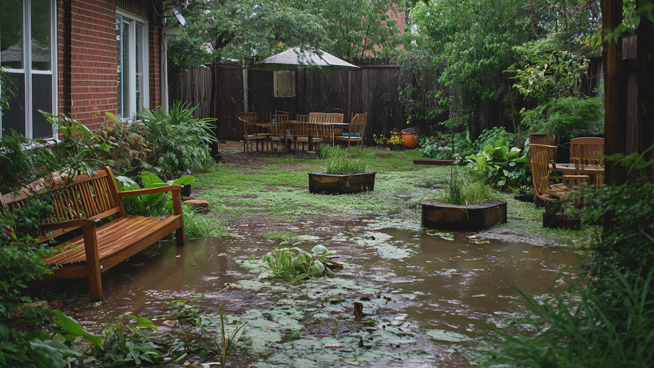 The Inside Outside Guys: Backyard Water Management