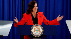 Whitmer Says She Won’t Step in For Presidential Nominee, Even if Biden Drops Out