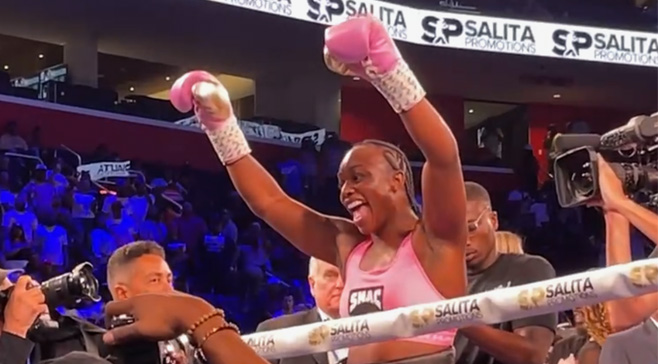 Claressa Shields Makes History in Detroit, Winning Belts in Fourth and Fifth Weight Class