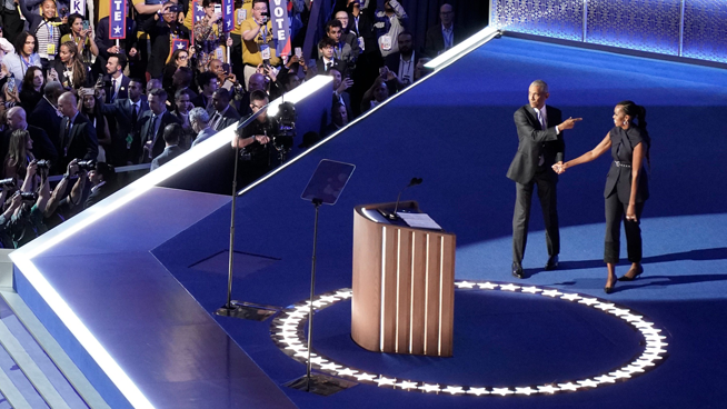 Obamas Orate Optimism Through Powerful DNC Speeches