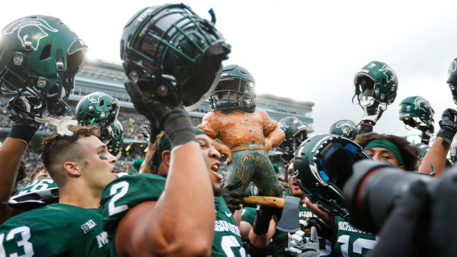 MSU Football Eyeing Revenge on the Road Against Rival Michigan