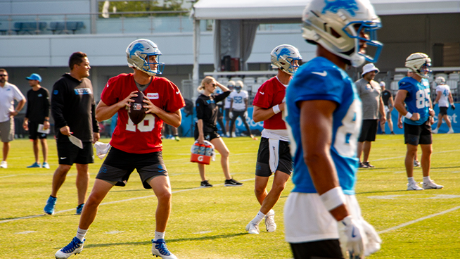 Detroit Lions’ Jared Goff Previews New Offense Under New Staff