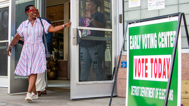 Early Voting Begins for Detroit Mayoral Primary
