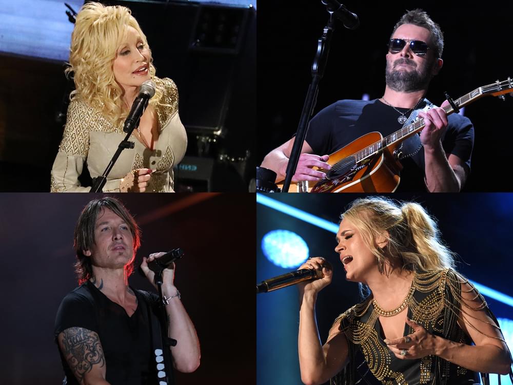 CMA Awards Announce First Round of Performers, Including Dolly Parton, Carrie Underwood, Eric Church, Keith Urban & More