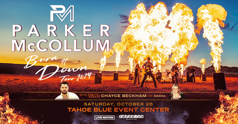 Parker McCollum at Tahoe Blue Center