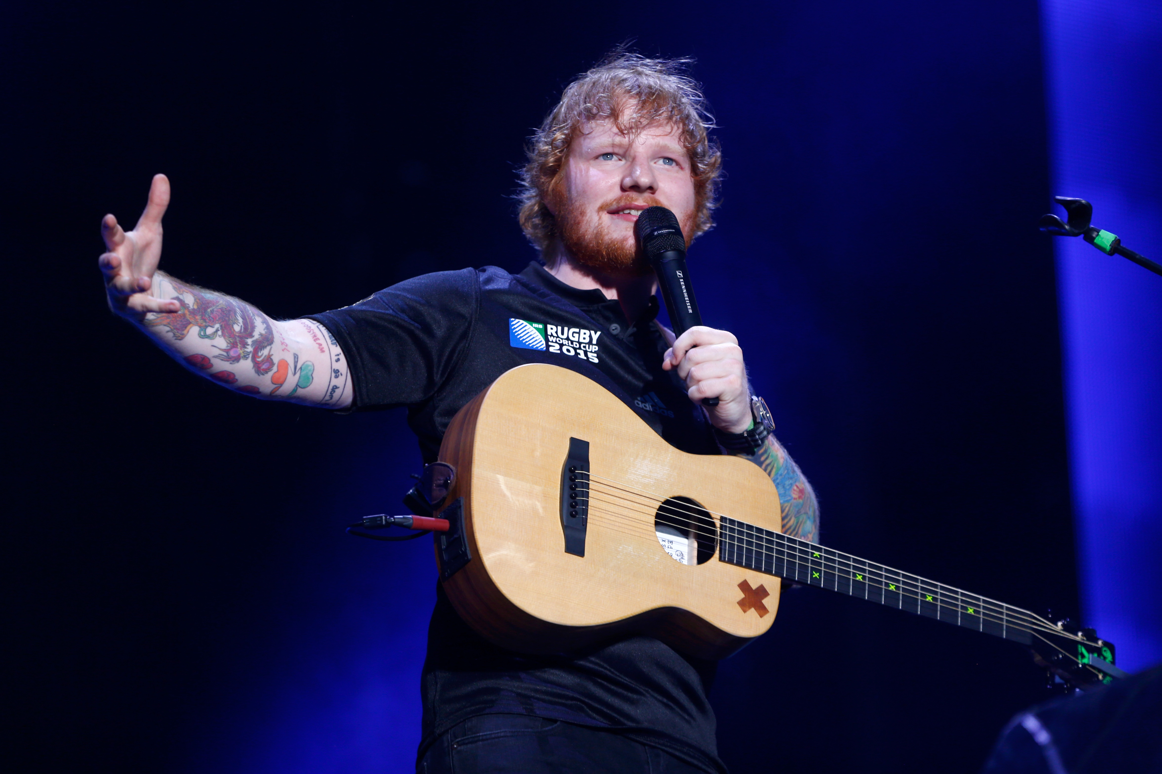 Ed Sheeran hurts arm in bicycle accident, tour in question