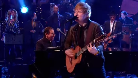 [WATCH] Ed Sheeran covers classic Eric Clapton song!