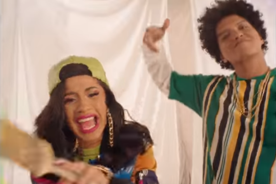 [WATCH] Bruno Mars – Finesse (Remix) [Feat. Cardi B]