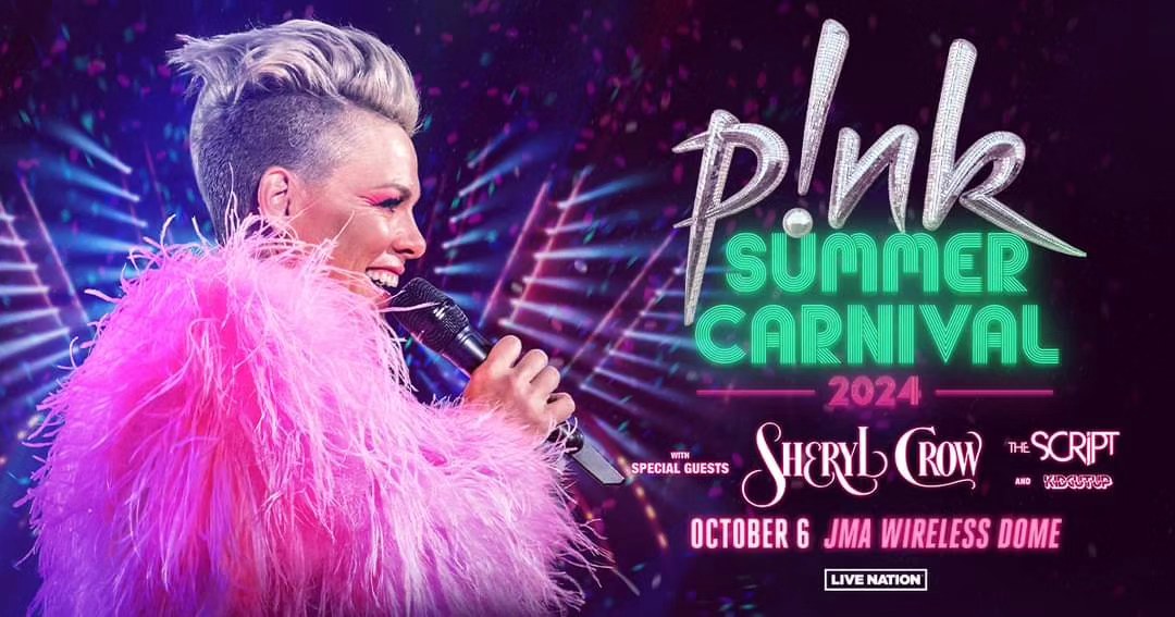 93Q Welcomes Pink to JMA Wireless Dome | October 6th 2024