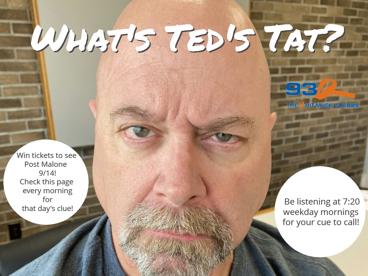 What’s Ted’s Tat? for Post Malone Tickets | CONTEST