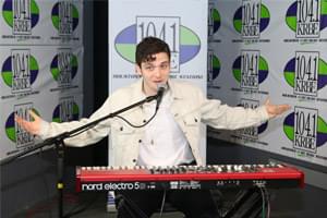 Lauv in Studio 104