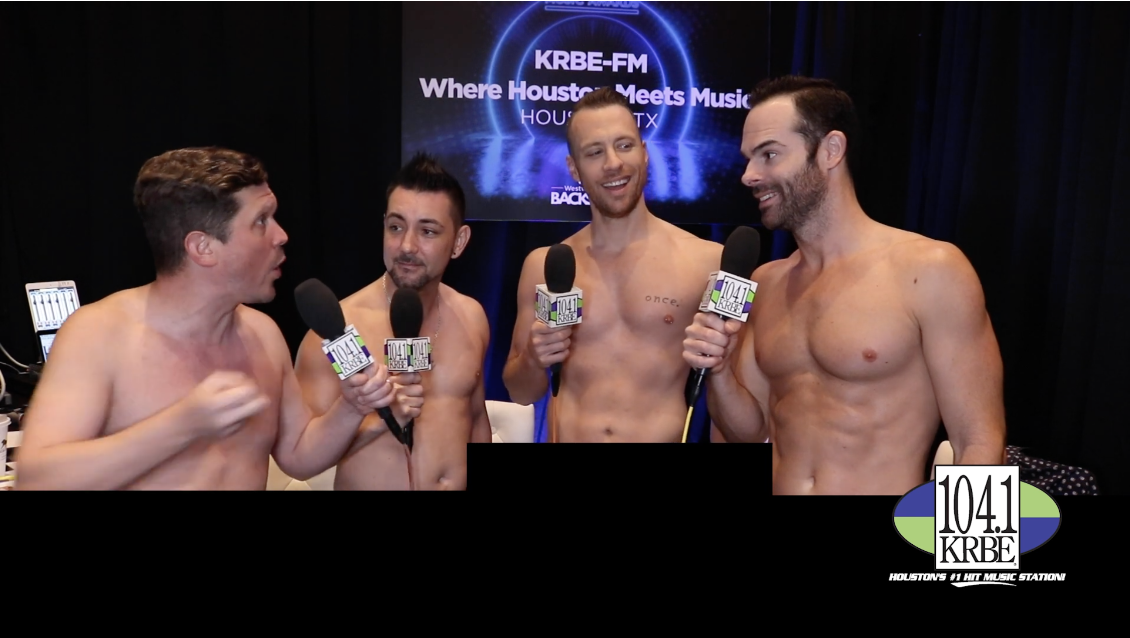 Special K & Kevin Quinn interview the Naked Magicians at the 2019 BBMAs