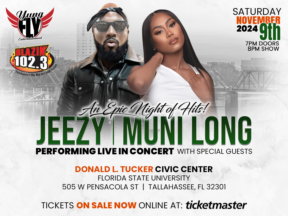 JEEZY & MUNI LONG IN CONCERT SAT NOV 9TH!!!!