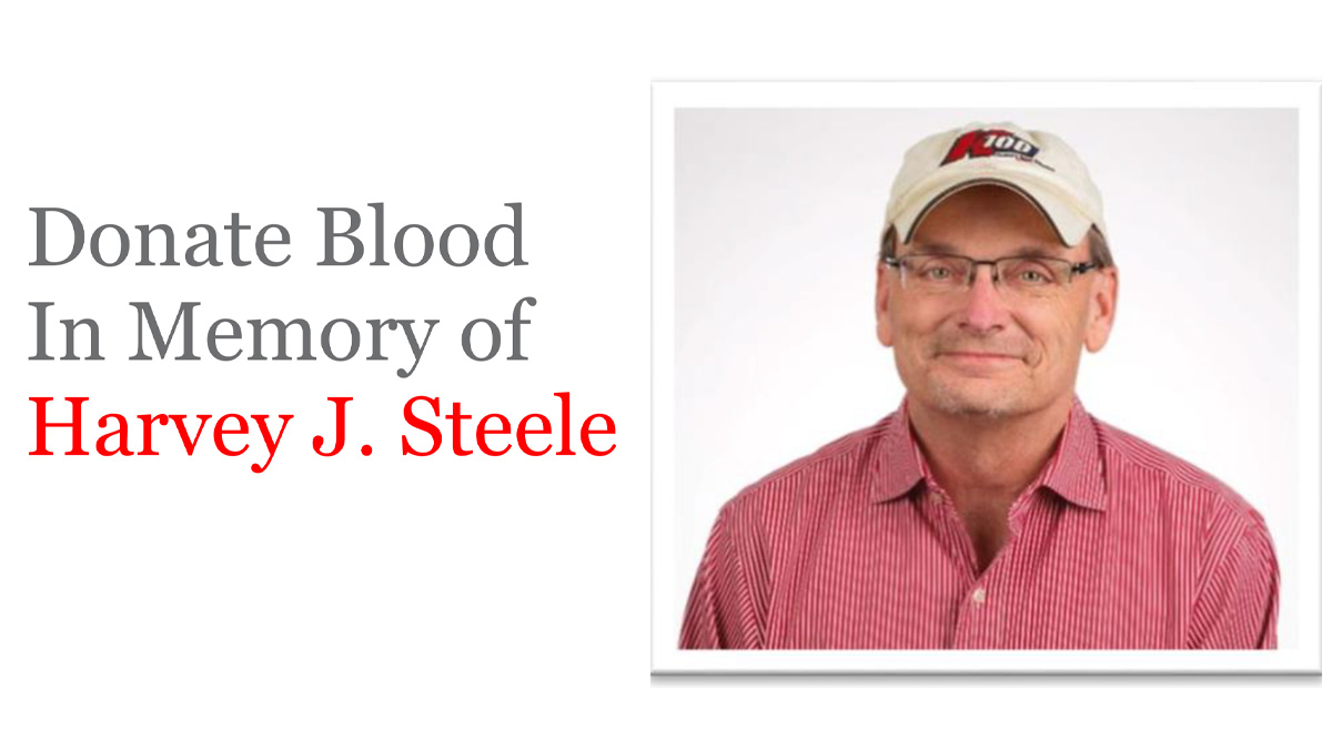 Harvey J. Steele – American Red Cross Blood Drive